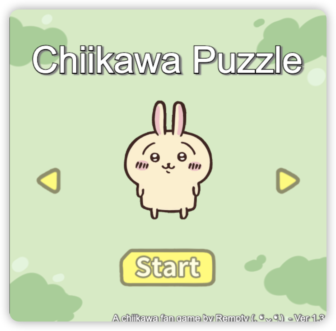 Chiikawa puzzle challenge level screenshot